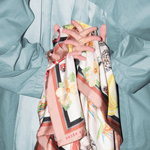 Load image into Gallery viewer, AMETHYST SILK SCARF La Peche Swim 
