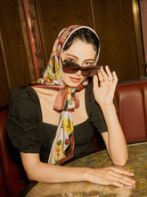 Load image into Gallery viewer, AMETHYST SILK SCARF La Peche Swim 