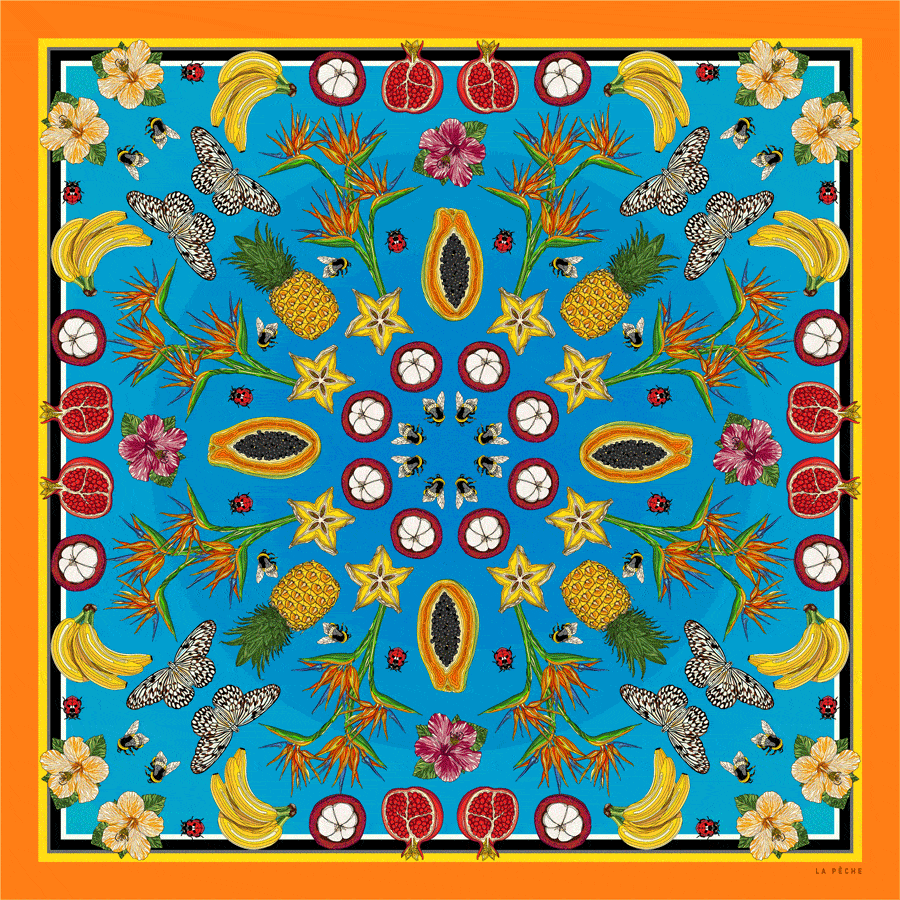 AQUAMARINE SARONG Resort Wear La Pêche Swim | SINGAPORE - LONDON 