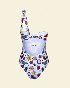 CAPRI IN PEBBLE WHITE La Pêche Swim 