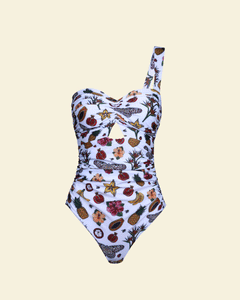 CAPRI IN PEBBLE WHITE La Pêche Swim 