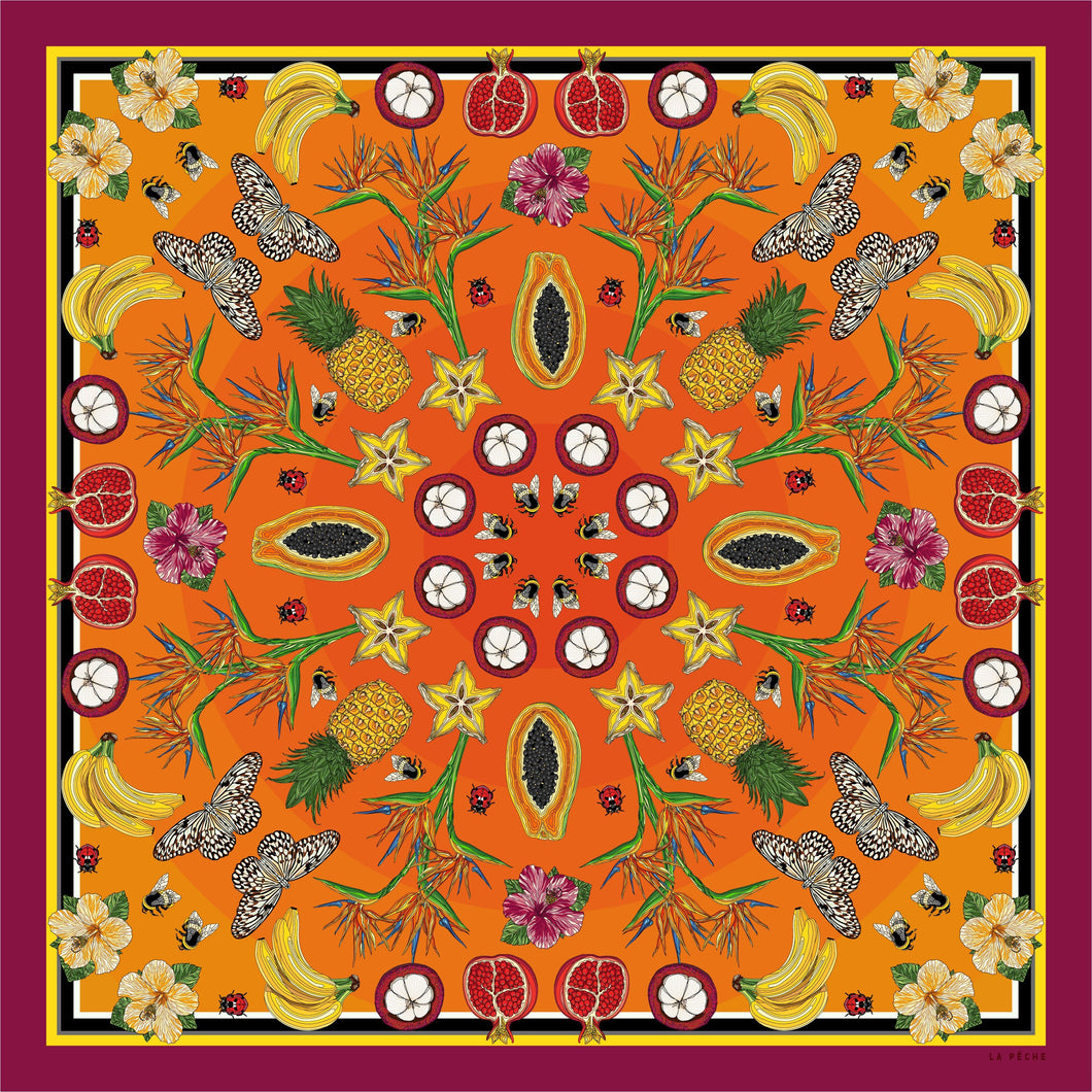 CITRINE SILK SCARF La Peche Swim 
