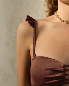 COCOS BANDEAU IN SANGRIA La Pêche Swim 
