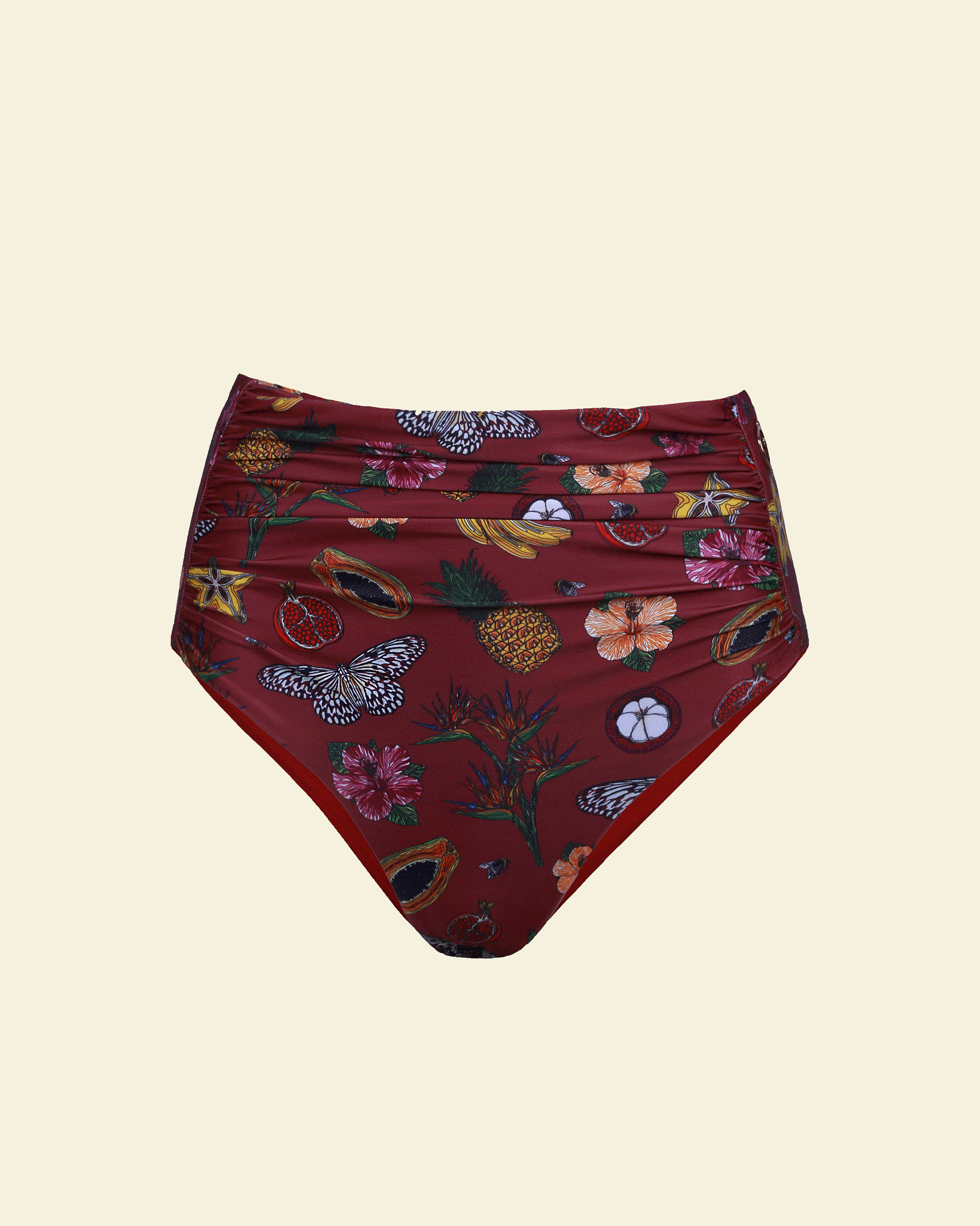Red 2025 swim bottoms
