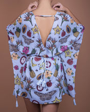 Load image into Gallery viewer, KAFTAN IN COMO BLUE La Pêche Swim 