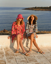 Load image into Gallery viewer, KAFTAN IN COMO BLUE La Pêche Swim 