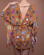 Load image into Gallery viewer, KAFTAN IN SAHARA ORANGE La Pêche Swim 