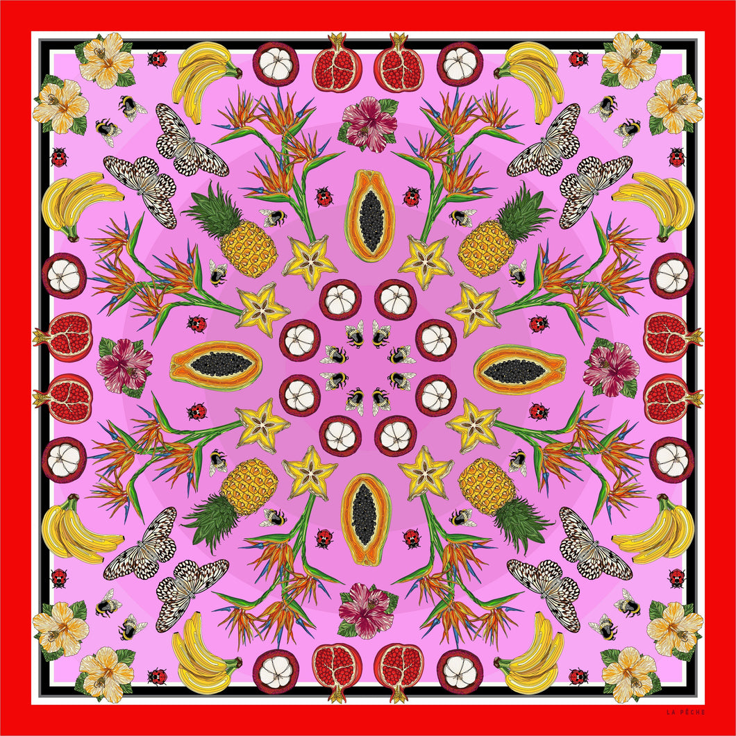 PINK DIAMOND SILK SCARF La Peche Swim 