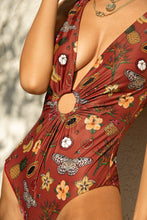 Load image into Gallery viewer, SAINT LUCIA IN SPICE RED La Pêche Swim 